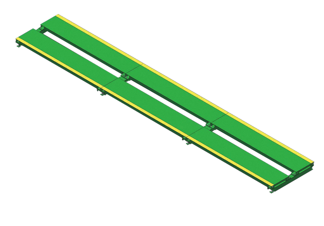 Mechanical Pit Type Truck Scale For Mining