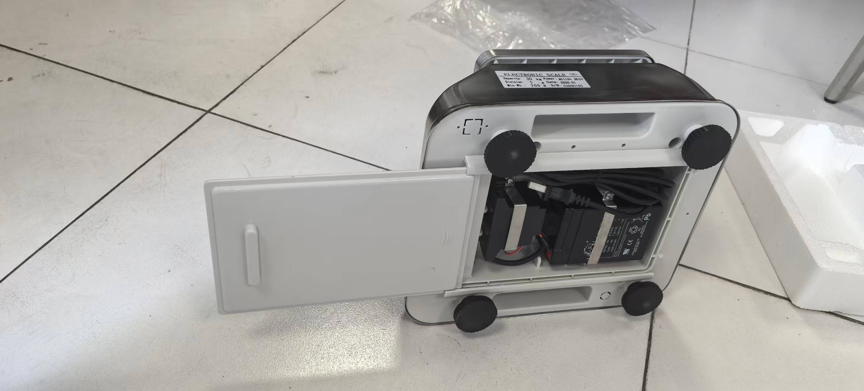 D6 Austenitic stainless  steel weighing scale waterproof scale 304 stainless steel food waterproof scale IP68