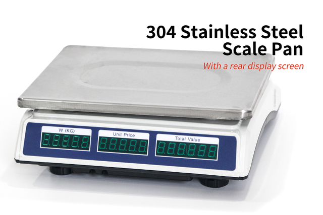 XHAE Price Computing Scale Pricing Scale 30kg Weighing Scale