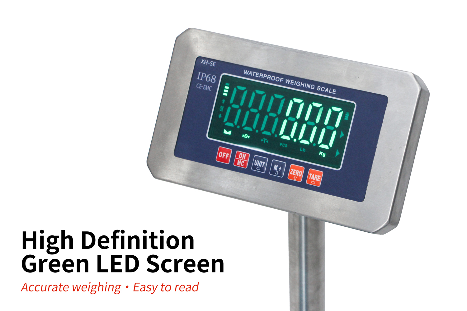 XBS-SS Austenitic stainless  steel weighing scale waterproof platform scale 304 stainless steel bench scale 