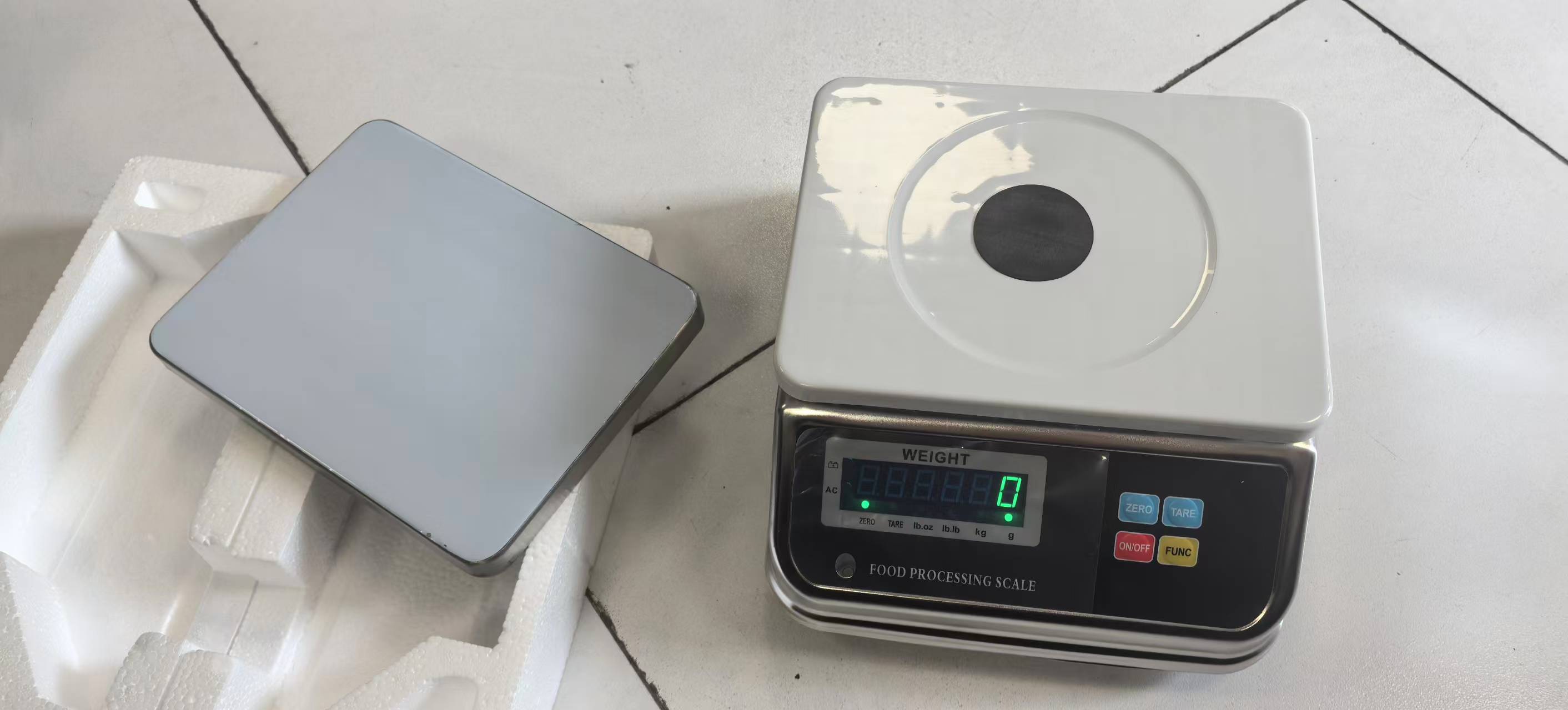 D6 Austenitic stainless  steel weighing scale waterproof scale 304 stainless steel food waterproof scale IP68