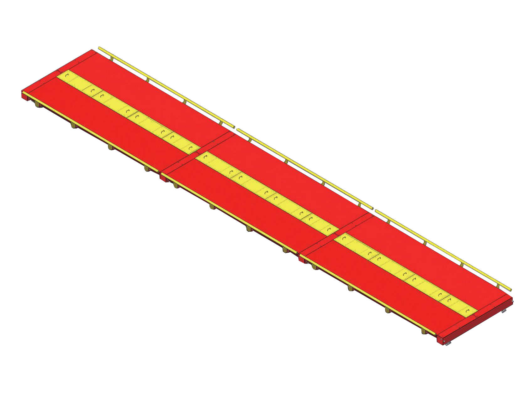 Automated Concrete Deck Truck Scale For App Weigh