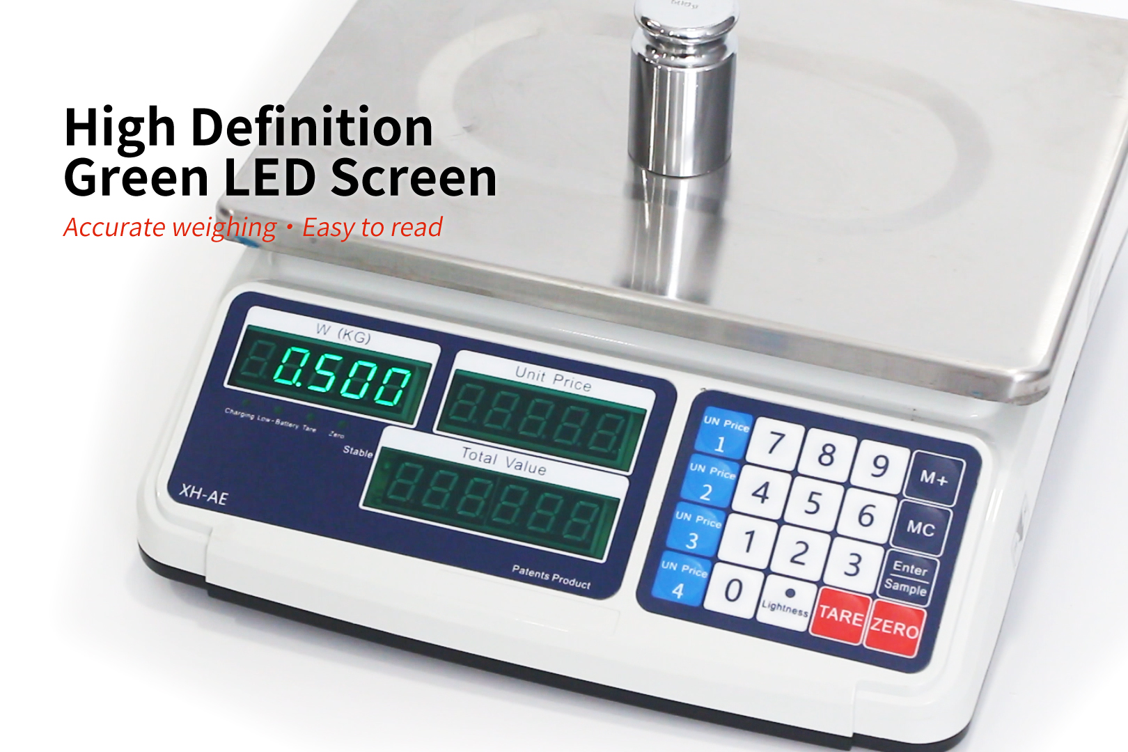 XHAE Price Computing Scale Pricing Scale 30kg Weighing Scale