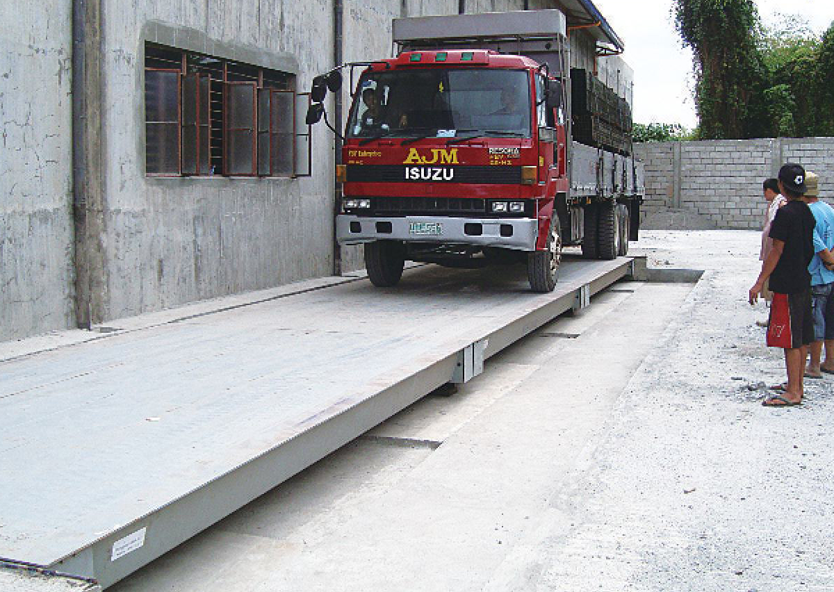 YTA-100t Automated Low Profile Truck Scale For Mining