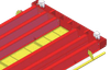 YTCE-80t Low Profile Truck Scale with guardrail