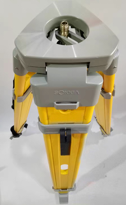 Sokkia Wide-Frame Wood Tripods (Yellow)